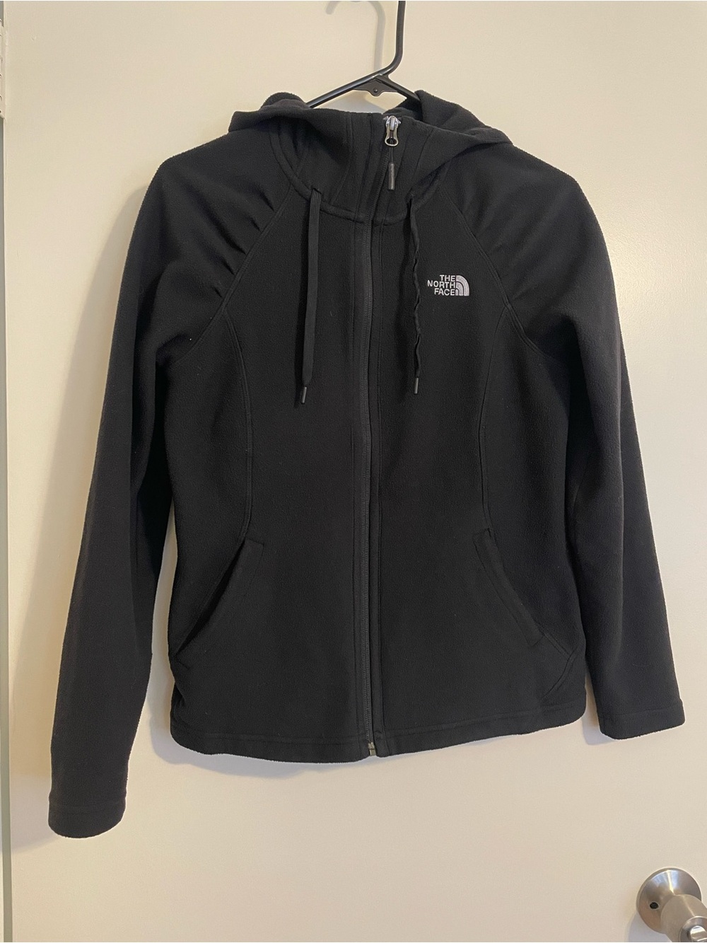 The North Face Women’s Black Hooded Full-Zip Fleece Jacket